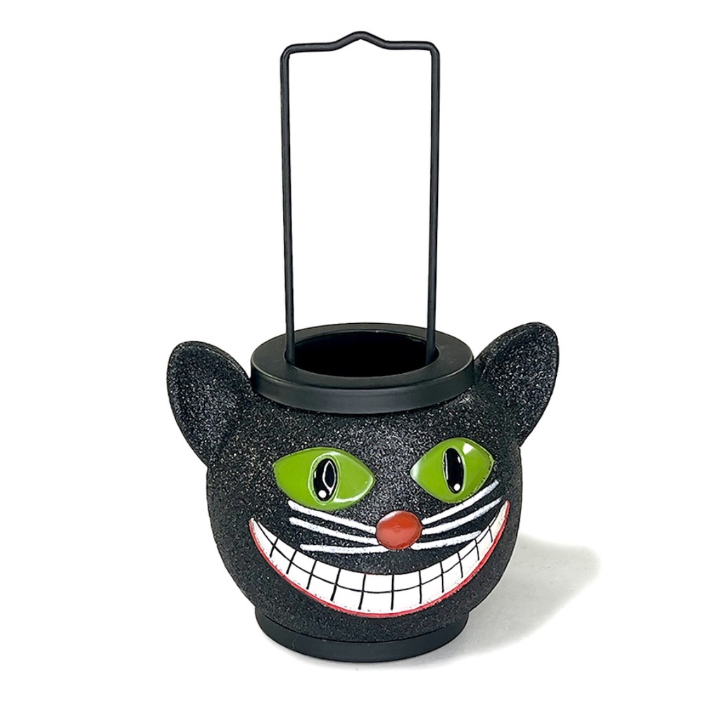 Illuminations Vintage Small Black Cat Halloween Lantern